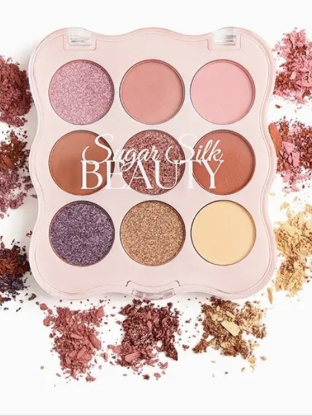 SUGARSILK Ethereal Eyes Palette, Sugar Silk, 9 Shades, Brand New